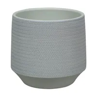 KERAAMILINE ÜMBRISPOTT NDT SEBASTIAN 13,5X13,5CM HELEHALL