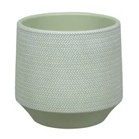 KERAAMILINE ÜMBRISPOTT NDT SEBASTIAN 13,5X13,5CM HELEROHELINE
