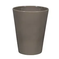 KERAAMILINE ÜMBRISPOTT ORHIDEELE NDT CALYPSO 13,1X16,1CM PRUUN