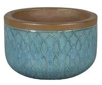 KERAAMILINE ÕUEPOTT NDT BERLIN 18,5X12,5CM JÄINE ROHELINE