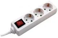 PIKENDUSJUHE LÜLITIGA SPECTOR LIGHT 3 PESA 3M 3G1,0MM² 10A VALGE