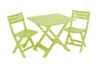 AIAMÖÖBLIKOMPLEKT PROGARDEN BIRKI LAUD JA 2 TOOLI ROHELINE