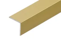 ALUMIINIUM L-PROFIIL CEZAR 20X20X1,5X1000MM ANOD.KULDNE