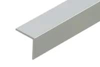 ALUMIINIUM L-PROFIIL CEZAR 20X20X1,5X1000MM ANOD.HÕBEDANE