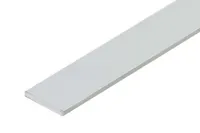 ALUMIINIUM PROFIIL CEZAR FLAT 25X2X1000MM ANOD.HÕBEDANE