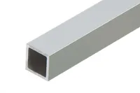 ALUMIINIUM NELIKANTPROFIIL CEZAR 15X15X1,5X1000MM ANOD.HÕBEDANE