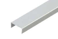 ALUMIINIUM U-PROFIIL CEZAR 20X10X1,5X1000MM ANOD.HÕBEDANE