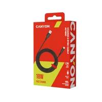 KAABEL CANYON AC18SC USB-A-USB-C 18W 1,2M MUST