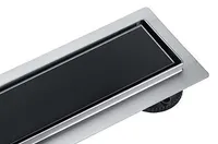 DUŠIRENN NORDLINE KUIVTRAPIGA 90X7CM, REST, MUST KLAAS, KOMPLEKT