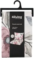 VOODIPESUKOMPLEKT 4LIVING GRETA 150X210CM, 50X60CM ROOSA