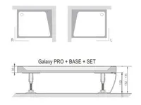 DUŠIALUSE ESIPANEEL RAVAK GIGANT PRO 120X80CM L