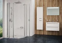 DUŠINURK RAVAK CHROME CSKK4-90, 90X195CM ALUMIINIUM, ALUSETA