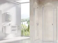 DUŠISEIN RAVAK CPS-90, 90X195CM, SATIIN, LÄBIPAISTEV KLAAS