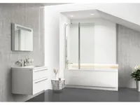 VANNISEIN RAVAK CVS2-100 VASAK, ALUMIINIUM PROFIIL