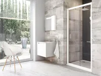 DUŠIUKS RAVAK BLIX BLDP2-100, 100X190CM, VALGE