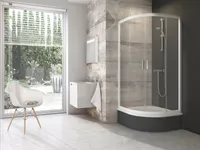 DUŠINURK RAVAK BLIX BLCP4-90, 90X175CM VALGE, LÄBIPAISTEV