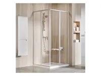 DUŠINURK RAVAK SUPERNOVA SRV2-100, 100X195CM, LÄBIPAISTEV KLAAS