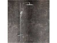 DUŠISEGISTI RAVAK 10° FREE TERMOSTAAT ÜLA- JA KÄSIDUŠIGA KROOM