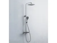 DUŠISEGISTI RAVAK 10° FREE TERMOSTAAT ÜLA- JA KÄSIDUŠIGA KROOM