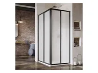 DUŠINURK RAVAK SRV2-90, 90X195CM S MUST, PEARL KLAAS