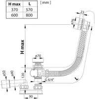 SIFOON VANNILE RAVAK 800 KROOM