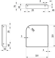 HOIDIK RAVAK YARD 450 C, ROOSTEVABA TERAS, MUST
