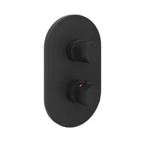 TERMOSTAATSEGISTI RAVAK CHROME II 067.20 MUST, PEIDETUD