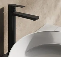 KÕRGE VALAMUSEGISTI RAVAK SL 015.20BL, 290MM, MUST