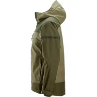 TÖÖJAKK SNICKERS ALLROUNDWORK SOFTSHELL KHAKIROHELINE SUURUS XL