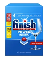 NÕUDEPESUKAPSLID FINISH POWER ESSENTIAL LEMON 90TK