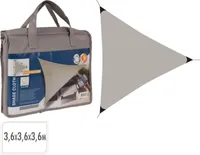 PÄIKESEVARI KOLMNURKNE TAUP 360X360X360CM