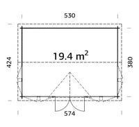 AIAMAJA PALMAKO CLAUDIA 19,4M²