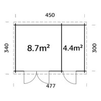 AIAMAJA PALMAKO ELLA 13,1M²