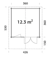 AIAMAJA PALMAKO SALLY 12,3M²
