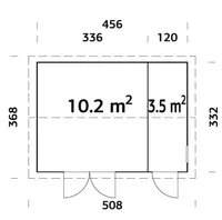 KUUR PALMAKO OLAF 13,5M²