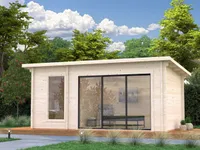 SAUNAMAJA PALMAKO SANNA 12,8M² SLIDE PLUS