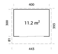 SUVEMAJA PALMAKO GRACE 11,2M² SLIDE PLUS