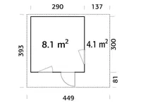 SUVEMAJA PALMAKO GRACE 8,1+4,1M²
