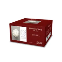 VÄLISVALGUSTI KONSTSMIDE BUDGET FLUSH SEINALE 60W IP23 E27 VALGE