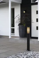 VÄLISVALGUSTI KONSTSMIDE VÄIKE LATERN PISTOIA E27 15W IP54 MUST