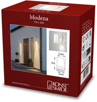 VÄLISVALGUSTI KONSTSMIDE MODENA SEINALE 35W IP44 GU10 VALGE