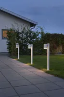 VÄLISVALGUSTI KONSTSMIDE VÄIKE LATERN MODENA 35W IP44 GU10 VALGE