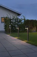 VÄLISVALGUSTI KONSTSMIDE VÄIKE LATERN MODENA 35W IP44 GU10 MUST