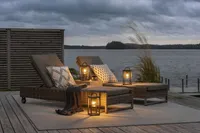 VÄLISVALGUSTI KONSTSMIDE BOLOGNA E27 230V 40W IP44 MUST