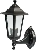 VÄLISVALGUSTI 100-240V 50/60HZ E27 60W 150XX200X408MM MUST