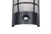 VÄLISVALGUSTI TRIO SINTRA SEINALE E27 MUST LIIKUMISANDURIGA