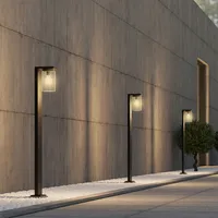 VÄLISVALGUSTI TRIO ARDILA POLE 100CM E27 MATT MUST HÄMARDATAV