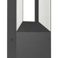 VÄLISVALGUSTI EGLO RIFORANO VÄIKE POST IP54 220V MUST/VALGE