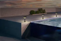 VÄLISVALGUSTI EGLO CHIAPPERA VÄIKE POST E27 IP44 MUST