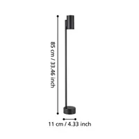 VÄLISVALGUSTI IZZALINI POST GU10 IP44 MUST